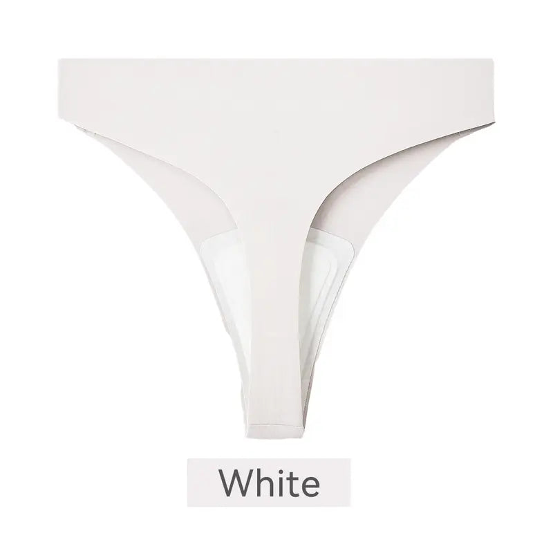 Undra Seamless Thong - White